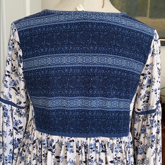 Spell Elle Boho Dress in Indigo - Picture 8 of 12
